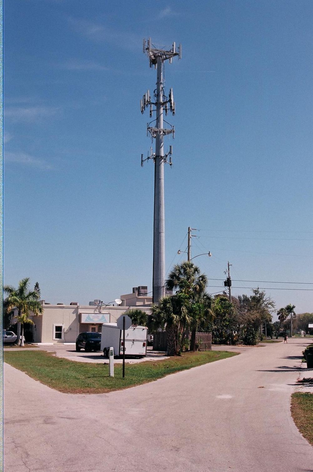 Wireless communication tower